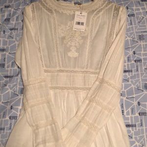 Free People Lace Blouse